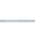 18 Inch Aluminum Ruler For DIY Pros, Carpentry And Woodworking, Durable Measuring Ruler For Builders, Metalworking And Home Improvement, Precise Marking Tool In Silver