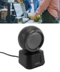 Desktop Barcode Scanner 1D 2D QR Omnidirectional Automatic USB Reader For Retail Supermarkets And Shops Plug And Play Setup