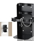 Heavy Duty Fire Extinguisher Bracket Wall Mount For 20 Lb Dry Chemical Or 10 Lb CO2 Extinguishers, Built Tough For Trucks, Boats, Cars, RVs, And Garages, Schools, Replaces 810 Mount, Stainless Steel Finish, 3 Year Warranty.