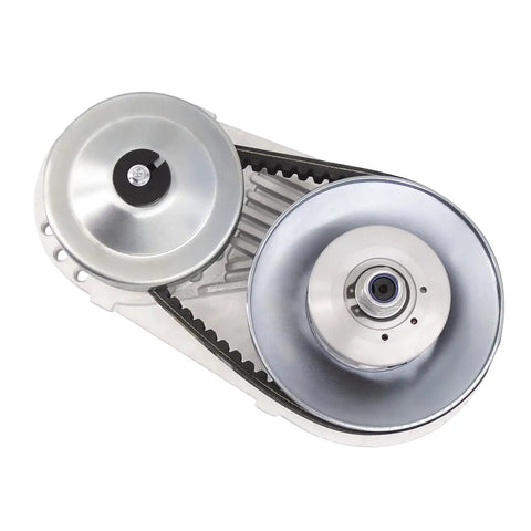 Torque Converter Kit For Go Kart And Mini Bike 30 Series With 6.5 HP 3/4 Inch Belt Drive includes pulleys and belt mechanism