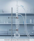 Soxhlet Extraction Set 500ml 45 To 40 And 24 To 40 Lab Glassware Must Have For Botanical Extraction, Reflux And Chemistry Experiments