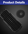 Beefed Up Rack And Pinion Boots Kit For BMW 3 Series And Z4 1999 To 2008 Includes 2 Tie Rod Boots Bellows With Clamps And Cable Ties