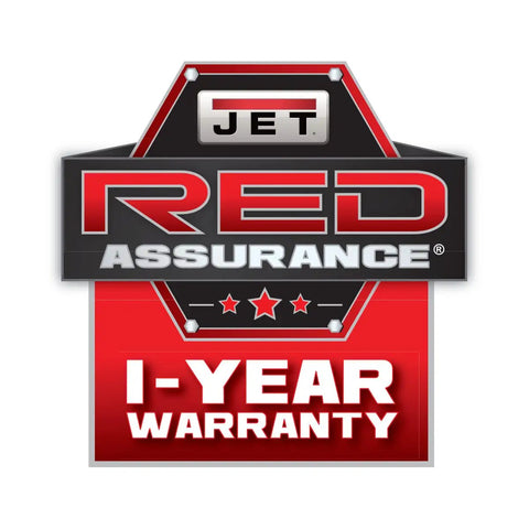 JET RED Assurance 1-Year Warranty Badge for Bandsaw LED Light Kit For JWBS14-SFX Bandsaw Upgrade With Bright Energy Efficient LED