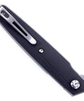 M63 DIY Folding Knife Kit With Dual Bearing Flipper Parts Kit Black G10 Handle Scales Gift Box Included USA Design Beginner Friendly