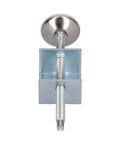 Rock Solid Adjustable Furniture Leveling Feet Nut Leveler for Beds, Cabinets, Wardrobes and Tables, heavy-duty metal