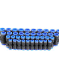 Fabulettas Straight Push Connectors Make Air Line Quick Hose Repair Easy With A Secure Leak-Free Seal For High Pressure Machinery Auto And Electronics Using 40 PCS assorted PU plastic pneumatic fittings