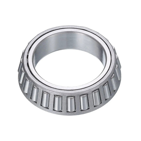 Front view of 2 Pack Tapered Roller Bearing Cone And Cup Set 30Mm Bore 47Mm OD 12Mm Thick Chrome Steel ABEC Three Beefy High Load Capacity.