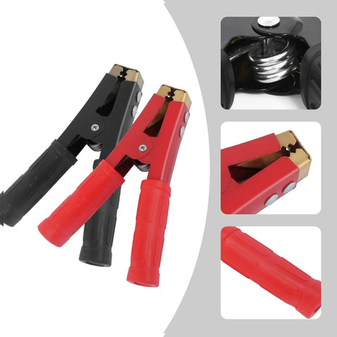 Heavy Duty 2 Pack Car Battery Charger Clamps Drop In Replacement With Smooth Grippy Handles And Secure Seals Built Tight For 12V Trucks Boats And Emergency Jumper Starts.