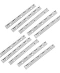Heavy Duty Stainless Steel Piano Hinges For Cabinet Doors And Furniture With Pre Drilled Holes in silver finish