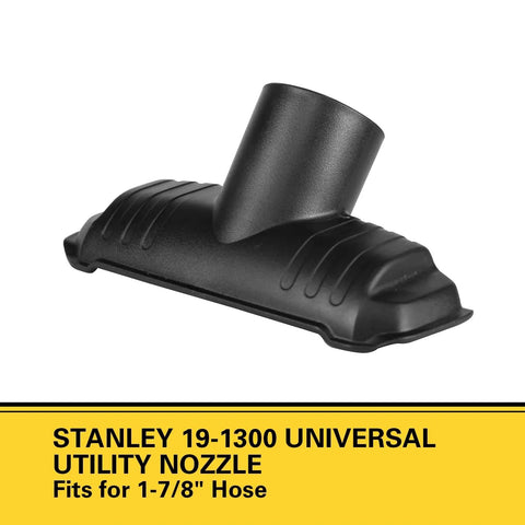 Universal Vacuum Nozzle Attachment For Wet And Dry Vacuums With A 1-7/8 Inch Hose Built Tough ABS Easy Snap-In Fit No Tools Required