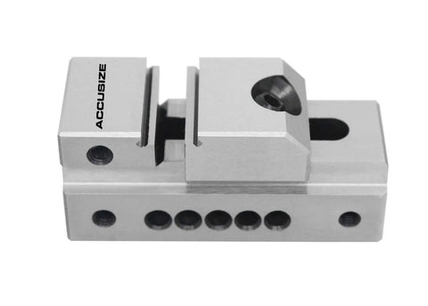 Compact Slick Mini Precision Toolmakers Insert Vise For Tiny Parts, 1 Inch And 25 Mm Jaw, 2.5 Inch Long, 11 oz