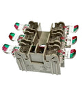 Handyman Approved Toolless Sealed Push On Wire Termination Block For 22 To 26 Awg Quick Snap Electrical Connectors, 5 terminal strip.