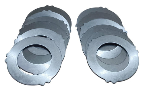 Beefed Up Brake Counter Plate Set Of 12 For Backhoe 3CX And Other Earthmoving Machines Fits Part 45820285