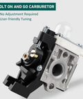 Carburetor Replacement Kit with Fuel Maintenance and Spark Plug for Trimmers GT225 GT225i GT225L PAS225 PE225