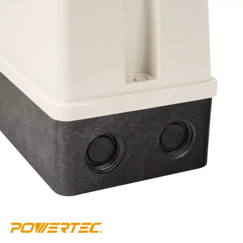 Close-up of a heavy-duty Magnetic Workhorse Switch Box for 220 to 240 Volt Motors with 3 HP and phase failure protector.