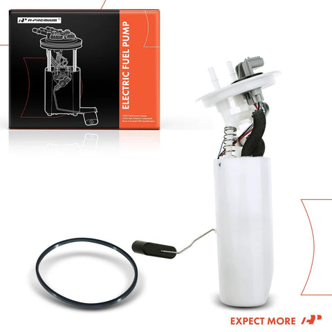 Electric Fuel Pump Module Assembly With Sending Unit For Chrysler Town And Country Dodge Grand Caravan Plymouth Voyager 1996 2000 2.4L 3.0L 3.3L 3.8L Replace E7094M shown with box and ring