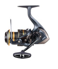 Side view of Saltwater Spinning Reel For Serious Anglers With Ultra Smooth 13 Plus 1 Bearings, Beast Carbon Drag, CNC Aluminum Spool And Handle.