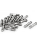 Real Deal M6x25mm Double End Threaded Studs Built From Quality 304 Stainless Steel shown in a 20 pack on a white background.