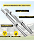 Linear Rail Set With Aluminum Guide And Two Blocks, SBR10/12 Compatible, 250mm To 1000mm Lengths, Smooth Low Friction Movement, High Rigidity For Reliable Long Hours Of Use Ideal For Precision Projects And Heavy Use; aluminum alloy rails with steel blocks