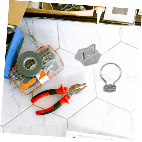 Badass Steel Pegboard Hook Set Gives Your Garage A Major Facelift With Angled Heavy Duty Slots For Pliers Wrenches And Drills Keeps Your Gear Locked Down And Ready For Any Daily Grind