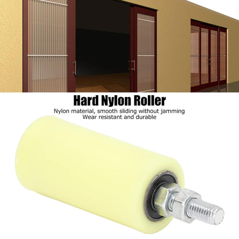 Nylon Gate Roller Set For Outdoor Sliding Gates, Heavy Duty Wear-Resistant Gate Guide And Support Roller front view