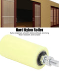 Slide Gate Guide Post Roller With Hard Nylon Wheel, Heavy Duty, Built To Last, Rolling Door Guider, installed on doors.