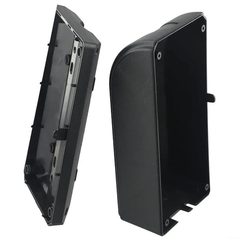 Hella Rugged Waterproof Controller Box For Electric Bikes Heavy Duty Dustproof Enclosure Housing Protects E Bike Battery And Wiring Straight Up Gear For Weekend Warriors L Size, showing sturdy black ABS housing.