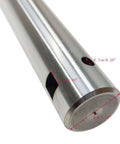 TECHTONGDA boring bar for portable boring machine, silver metal cylinder, 62.99 in long, 1.18 in diameter