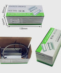 Box packaging of Heavy Duty Wired Alarm Magnetic Contacts Switch Sensor NC With Adjustable Bracket for garage and roller doors.