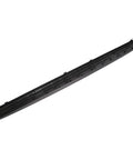 Side view of ECOTRIC tailgate molding cap for 2009-2014 Ford F-150, black plastic rear tailgate trim
