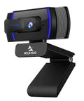 Solid 1080p Autofocus Webcam With Built In Mic For Laptop And Desktop, Smooth Streaming Computer Camera Over Usb with privacy lens shield.