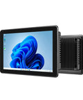 Built Like A Tank 10.1 Inch Industrial Panel PC Featuring 10 Point Capacitive Touch Screen and Intel Celeron N5100 processor.