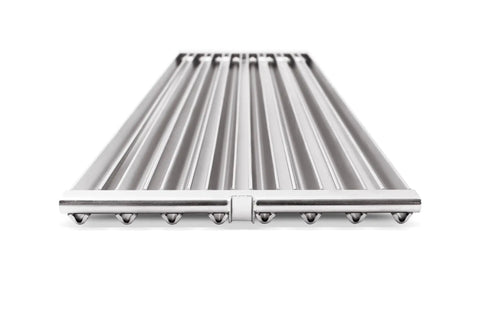 Stainless Steel V Shaped Grill Grid Replacement For Regal And Imperial Grills, 19.25 Inches By 6.21 Inches, front view