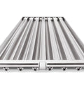 Stainless Steel V Shaped Grill Grid Replacement For Regal And Imperial Grills, 19.25 Inches By 6.21 Inches, front view