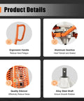 Gas Powered Earth Auger With 11 Inch Bit For Fence Garden And Tree Planting No Sweat Two Stroke Post Hole Digger details