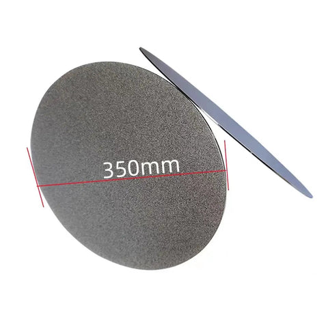 Heavy Duty Alloy Grinding Disc 14 Inch 350mm Non Porous Polishing Wheel For Ceramic Glass Stone And Metal, side view