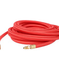 25 Foot SuperFlex TIG Torch Power Cable for CK9 CK17 Series Welders, red cable with brass connectors
