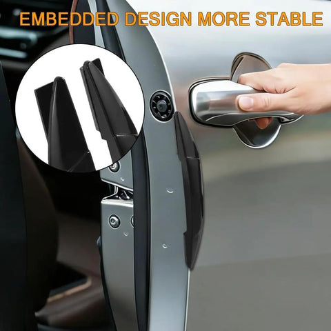 Heavy Duty Car Door Edge Guards For Tesla Cybertruck 2024 To 2026 with embedded design to ensure stability during use.