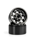 Heavy Duty 1.9 Inch Beadlock Aluminum Wheel Rims for One Tenth Scale RC Cars CNC Machined Rugged Beadlock Design