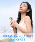Mini Portable Fan 3 Pack Pocket Sized Handheld Battery Operated Personal Fans With 3 Speeds USB Rechargeable