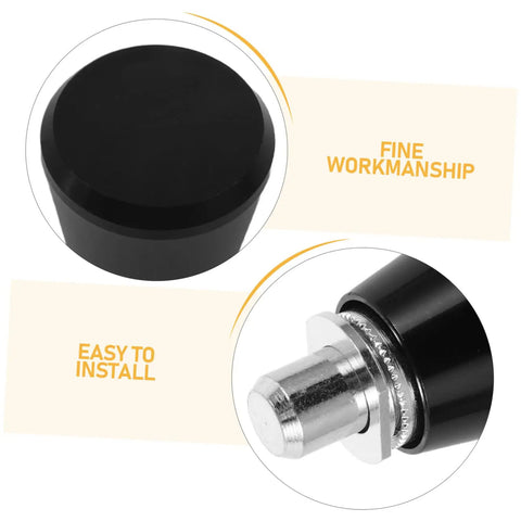 Get These 4Pc Industrial Spring Plunger Pins For Your Machine Shop showing black metal locating pin with fine workmanship.
