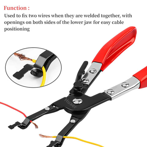 Car Soldering Pliers Multi-Function Wire Welding Clamp Pick-Up Aid Tool For Auto Maintenance And Repairs with ergonomic grip