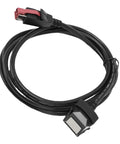 USB Barcode Scanner Cable For POS Systems And Printers, Durable PVC 5.9ft cord with connectors for fast data transmission and power.