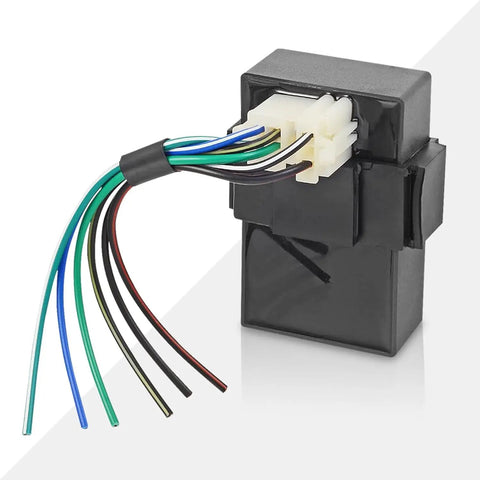 6 Pin DC CDI Box With Connecting Plug High Performance Racing Part For CG125cc 150cc 200cc 250cc Vertical Engine ATV Quad Go Karts Dirt Bike Scooter Plug And Play Quick Install