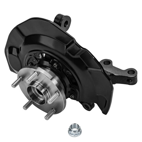 Front Right Steering Knuckle And Wheel Bearing Hub Assembly Replacement For 2004 2005 2006 2007 Toyota Highlander AWD 3.3L Gas Not For 2.4L Or Hybrid Direct Fit Durable Steel Construction For Easy Install On AWD Highlander 3.3L Gas Only No Fuss Install