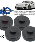 Rubber Jack Pad Set For Porsche Lift Points, 4 Pack Jack Pad Tools For 911 964 993 996 997 991 Cayman Boxster