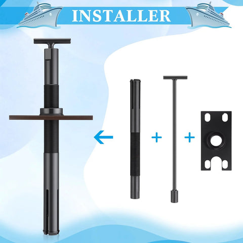 Gimbal Bearing Puller And Installer Kit For Mercruiser Alpha 1 Bravo MR Volvo Cobra Stern Drives tools with components detailed