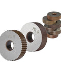 Lathe Knurling Tool Set With Double And Single Wheel Heads 0.6mm To 2.0mm Linear Pitch Knurling Kit For Lathe Machines 1.0mm Option Pro