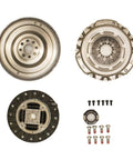 Heavy Duty Clutch Flywheel Conversion Kit For 1996 To 1999 Bmw 328i 328is 528i Z3 2 Point Eight Liter Inline Six parts layout.