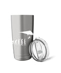 Epic Hang Gliding Evolution Insulated Stainless Steel Tumbler With Soaring Hang Glider Graphic For Adrenaline Junkies And Sky Lovers On The Go Great Gift For Pilots Students Adventurers